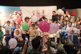 Çocuklar Ramazan şenliğinde eğlendi