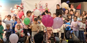 Çocuklar Ramazan şenliğinde eğlendi