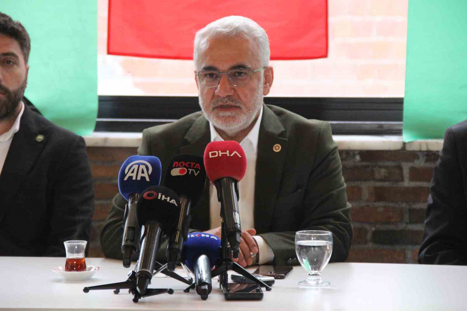 HÜDA PAR Genel Başkanı Yapıcıoğlu: "Bahanenin arkasına sığınan bir İslam dünyasıyla yüz yüzeyiz"