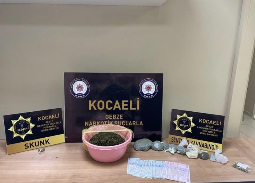 Kocaeli ’de uyuşturucu operasyonu: 4 tutuklama