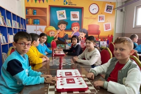 Tavşantepe İlkokulu ’na akıl ve zeka oyunları sınıfı kazandırıldı