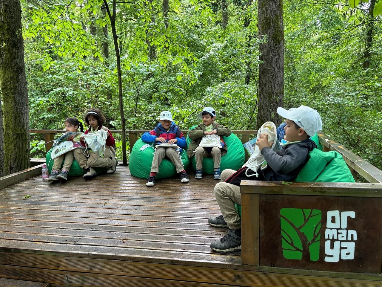 Avrupa ’nın en büyük doğal yaşam parkında  ’sıfır atık ’ eğitimi