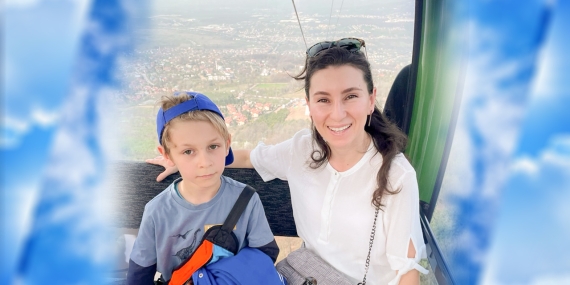 Hafta sonunda teleferik keyfi