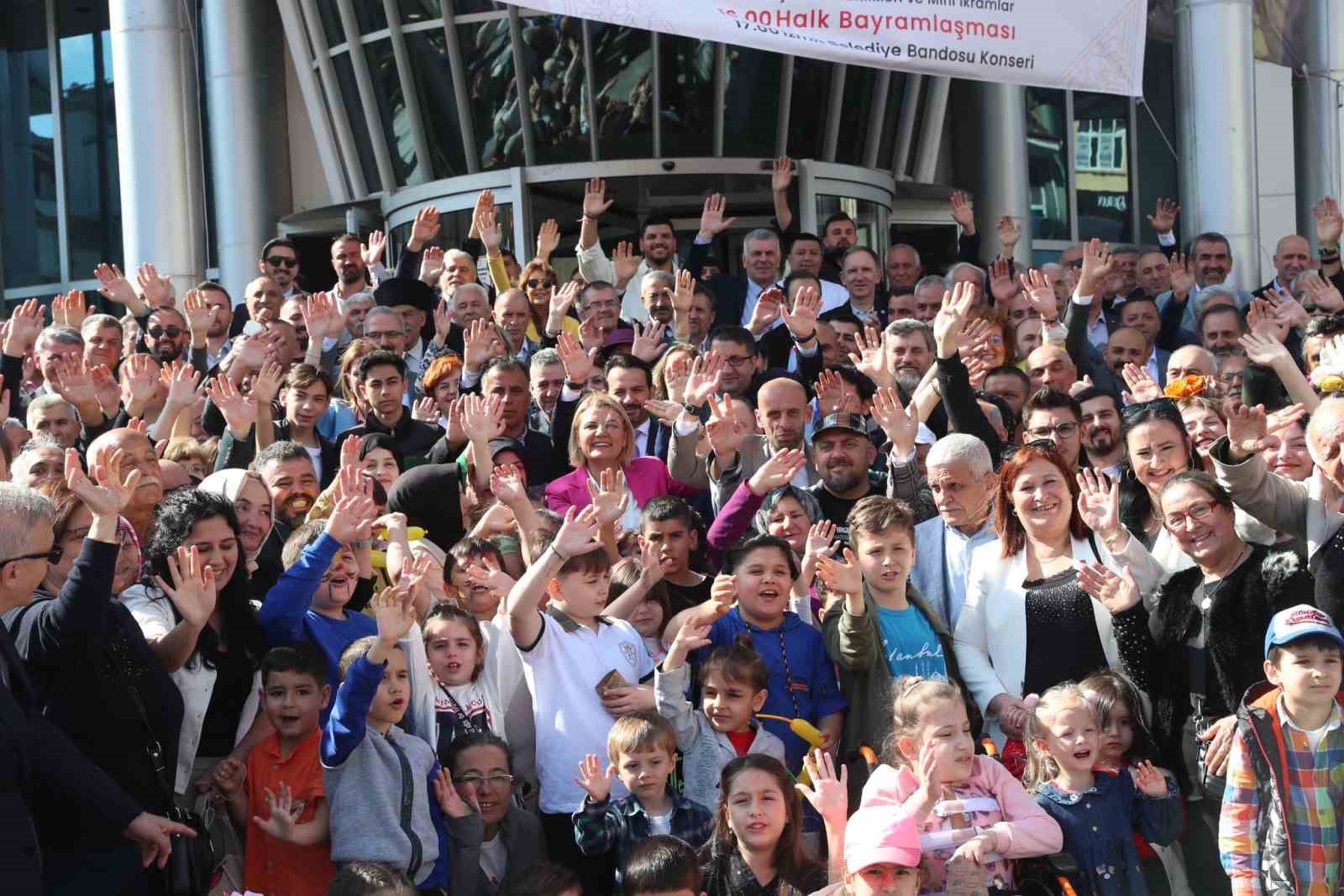 İzmit ’te bayram coşkusu yaşandı