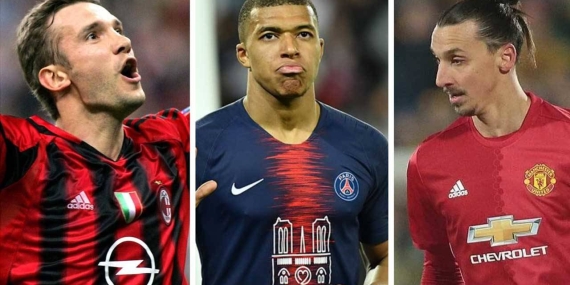 Mbappe, Shevchenko Ve Ibrahi̇movi̇ci̇ Yakaladı