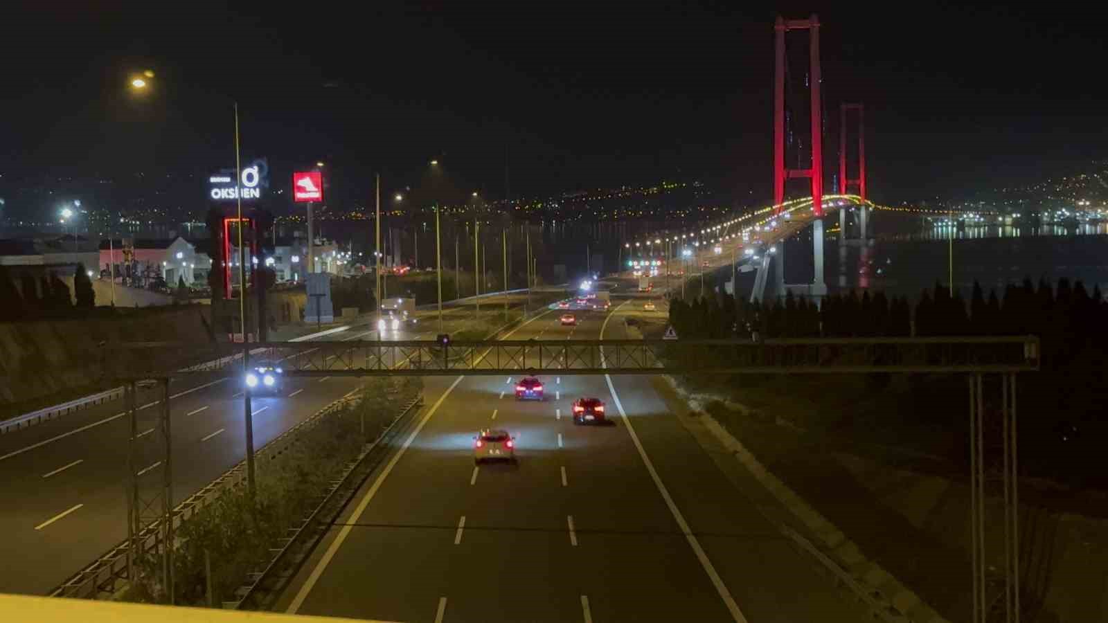 Osmangazi Köprüsü ’nde trafik akıcı