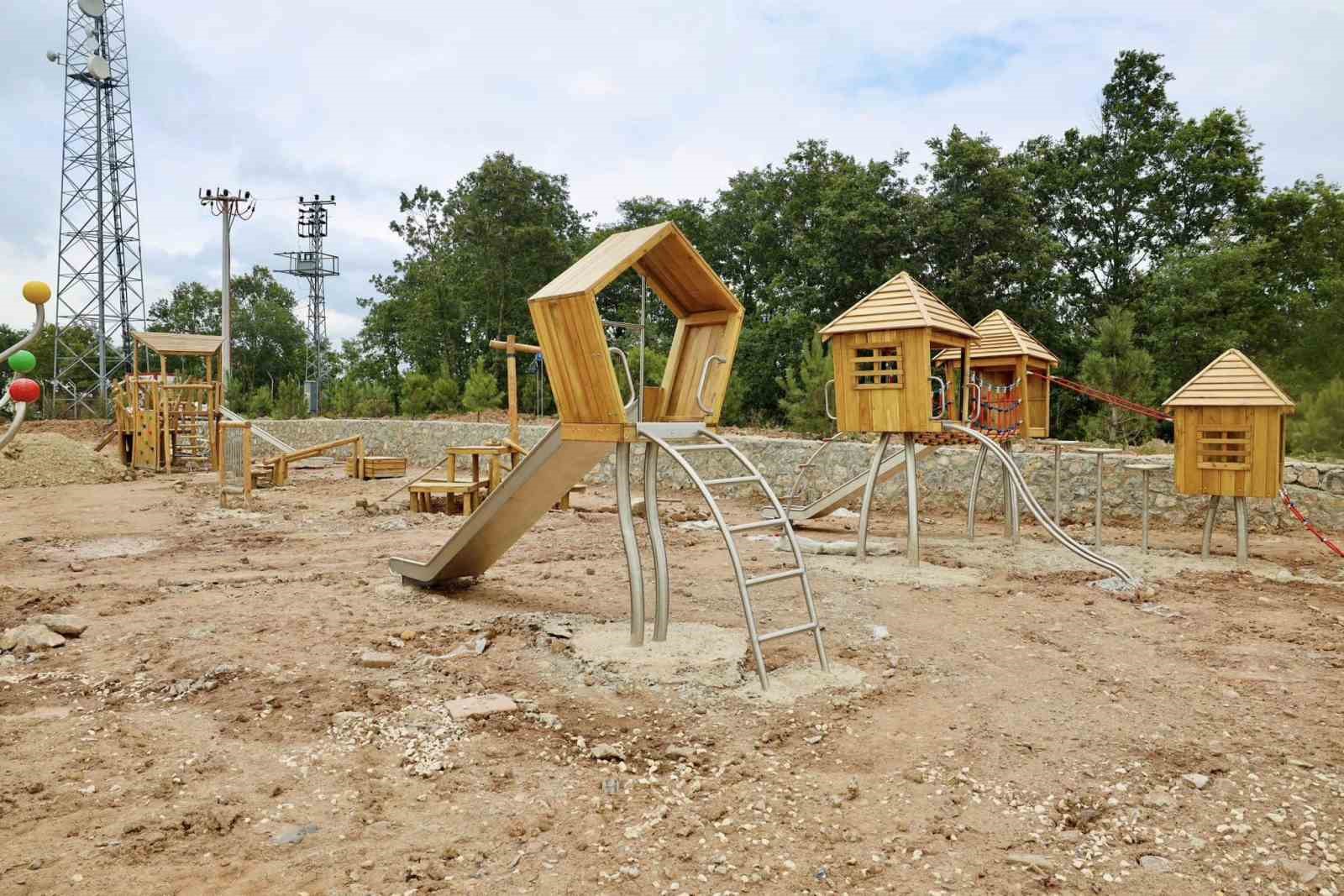 İlimtepe Millet Bahçesi ’nde sona doğru