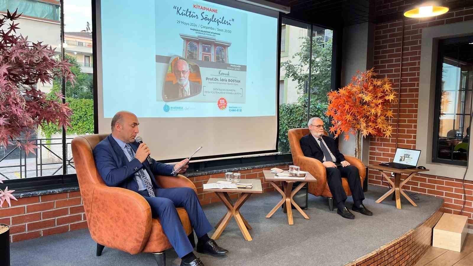 Kitaphane ’de İstanbul ’un fethi anlatıldı