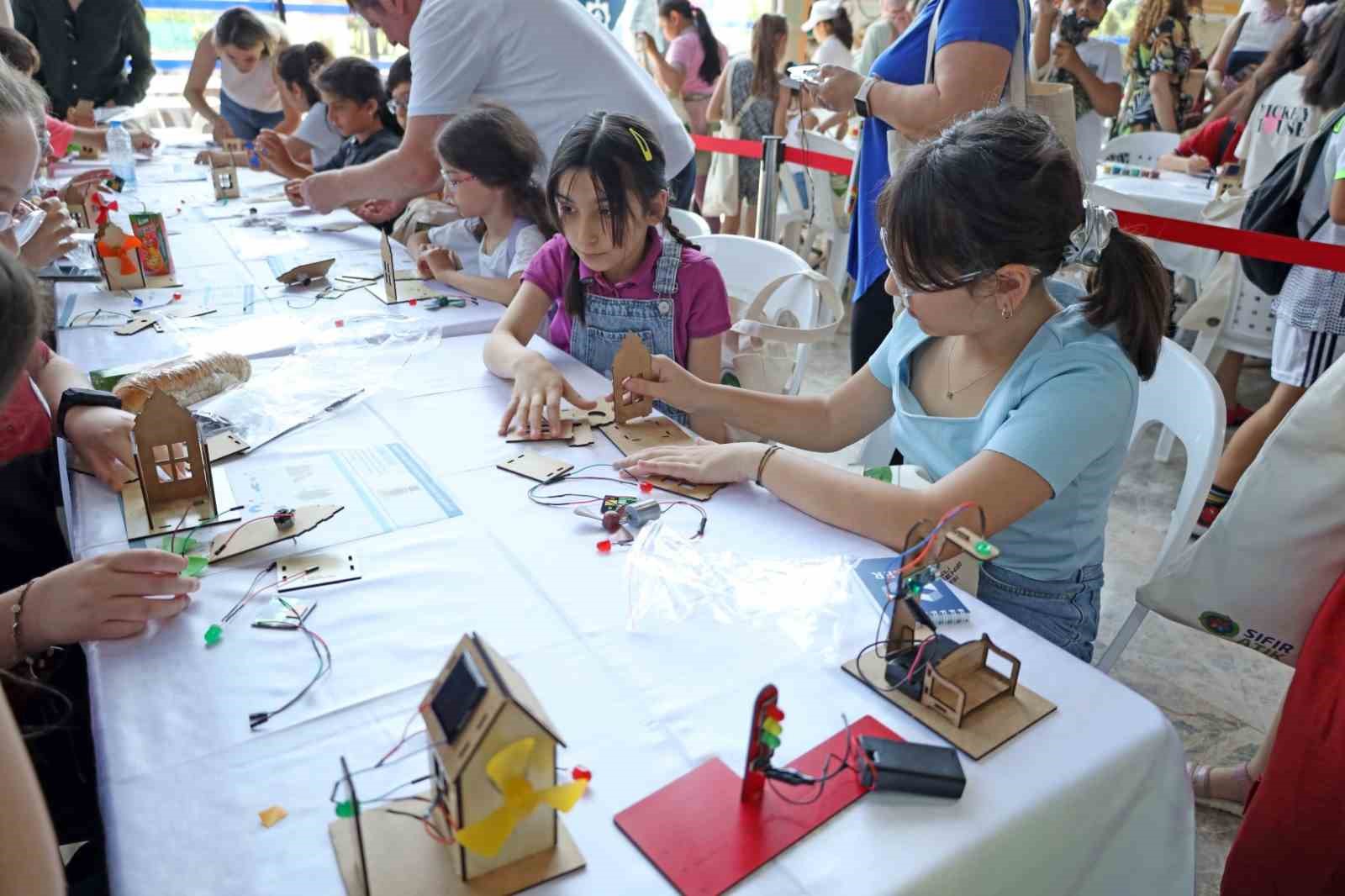 Çocuklar Çevre Haftası ’nda hem eğlendi hem öğrendi