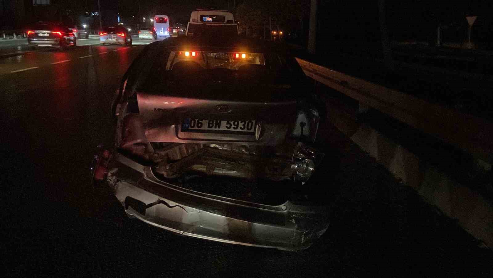 Kocaeli ’nde zincirleme trafik kazası: 2 yaralı