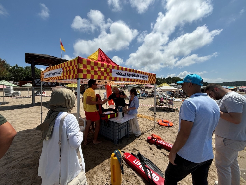 Kocaeli ’nin mavi bayraklı plajlarına tam not