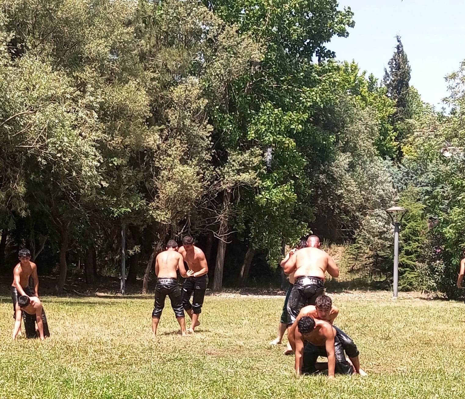 Körfezli güreşçiler Kırkpınar ’a hazırlanıyor