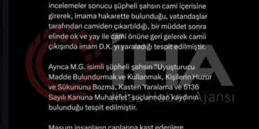 Bağcılar’da okla vurulan imam taburcu oldu: İmamın eşi: "Şükürler olsun, sağlık durumu iyi"
