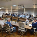 BASKİ; muhtarlarla, mahallelerin su problemini görüşüyor