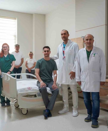 Bilecik’te ilk defa yapılan ameliyatla sağlığına kavuştu
