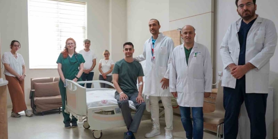 Bilecik’te ilk defa yapılan ameliyatla sağlığına kavuştu