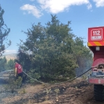 Bozüyük’te çıkan anız yangını ormanlık alana sıçramadan söndürüldü