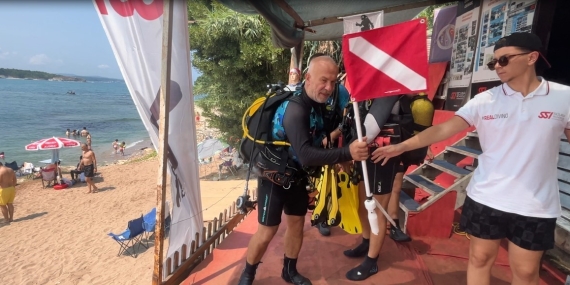 Denizdeki tehlike dalgıçların kabusu oldu