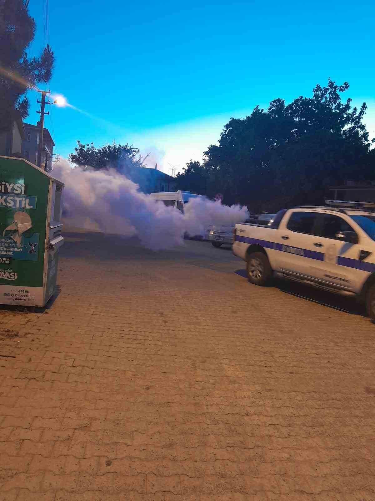 Dilovası ’nda ilaçlama çalışmaları
