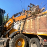 Dilovası’nda molozlar toplanıyor