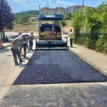 İlimtepe Mahallesinde asfalt çalışması