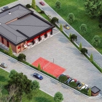 Kartepe itfaiye müfreze binasında temel hazırlığı