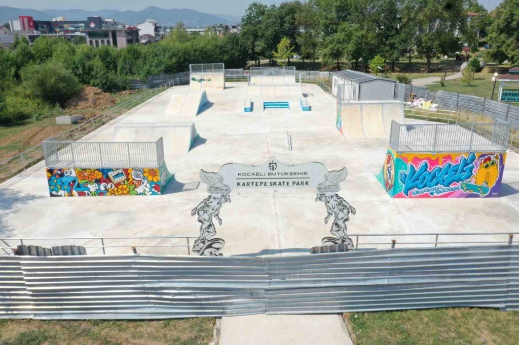 Kartepe ’ye skate park yapıldı