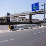 Kaza riskinin yüksek olduğu 3 bölgeye çarpışma yastıkları monte edildi