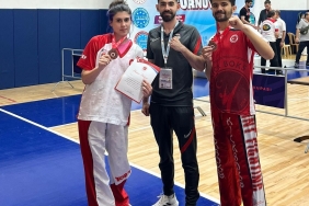 Körfezli Kick Boksçular 8 bin sporcu arasından kürsüye çıktı
