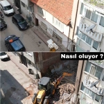 Metruk binalar birer birer yıkılıyor