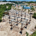 Millet Bahçesi’nde Macera Parkı tamamlandı