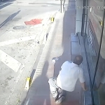 Pompalı tüfekle yaşanan dehşet anları kamerada