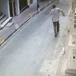 Pompalı tüfekle yaşanan dehşet anları kamerada