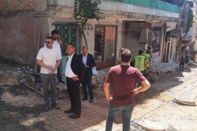 Tavşantepe Caddesi çalışmalarında son etaba geldi