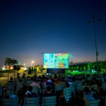 Açık havada sinema keyfi