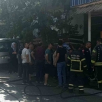 Ağlatan yangın: 1’i bebek 4 kişi dumandan etkilendi
