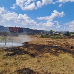 Anız yangını korkuttu