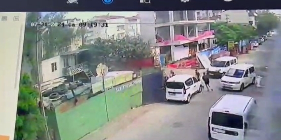 Baret ve yelek giyerek şantiye ve tırlardan 3,5 milyon liralık hırsızlık yapan zanlılar kamerada
