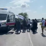 Bu kez sirenleri kazada ölen arkadaşları için çaldılar