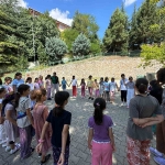 Çocuklar etkinliklerle eğleniyor