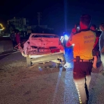 D-100’de feci kaza: 2’si çocuk 5 kişi yaralandı.