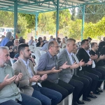 Depremde hayatını kaybedenler için eller semaya açıldı
