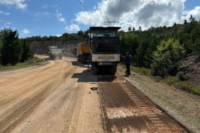 Derince ile köyler arasındaki yol yenileniyor