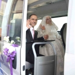 Engelsiz taksi gelin arabası oldu: Ömür boyu mutluluğa taşıdı