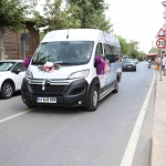 Engelsiz taksi gelin arabası oldu: Ömür boyu mutluluğa taşıdı