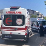 Geri manevra yapan otomobil kazaya sebep oldu