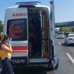 İçinde anne ve bebek olan yenidoğan ambulansı kazaya karıştı: 1 yaralı
