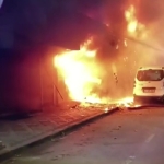 İş yeri alevlere teslim oldu