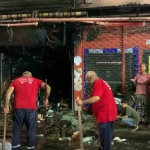 İş yeri alevlere teslim oldu