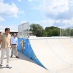 Kartepe kaykay parkta son dokunuşlar